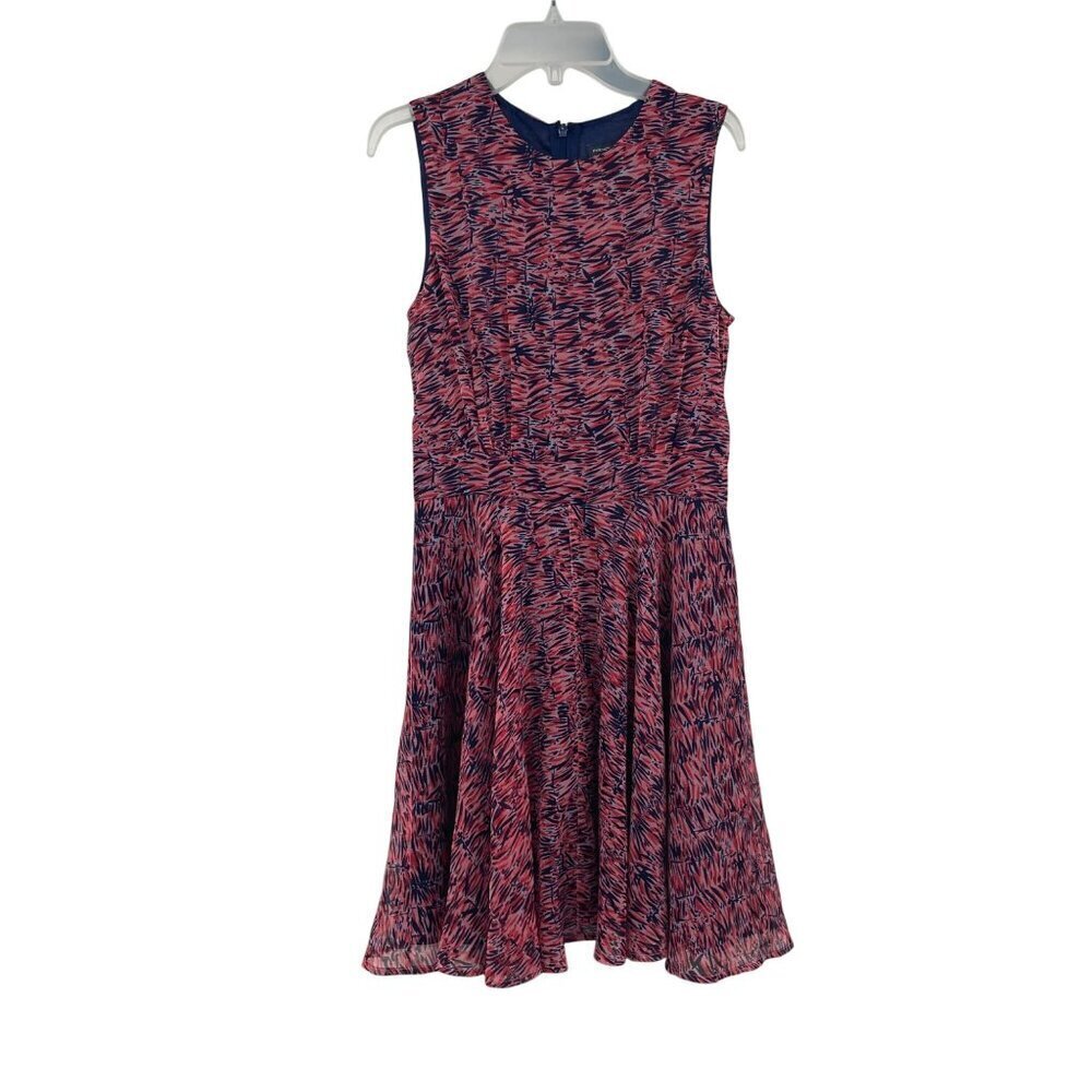 French Connection Womens A-Line Dress Sleeveless Multicolor Size 4